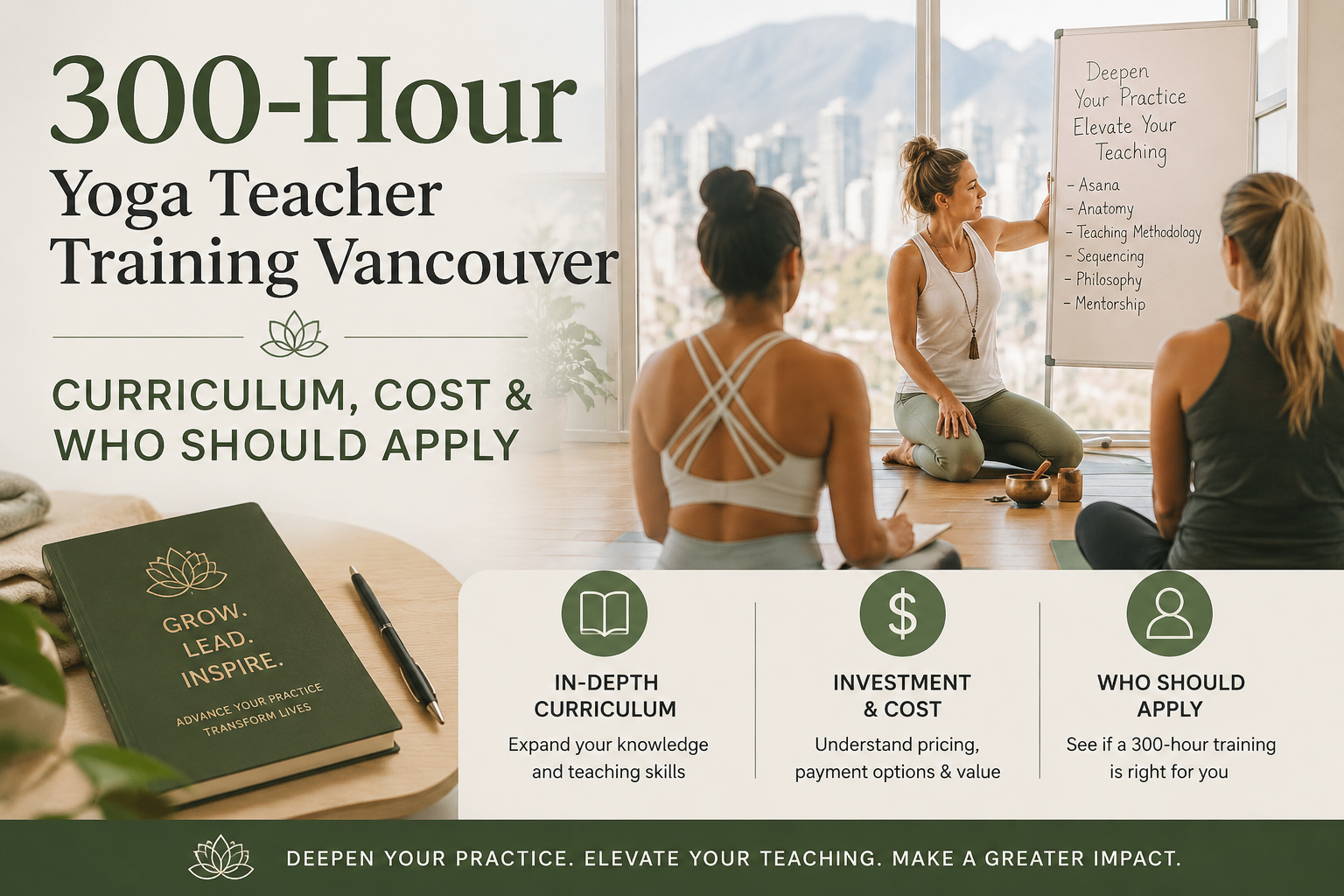 300-Hour Yoga Teacher Training Vancouver: Curriculum, Cost & Who Should Apply