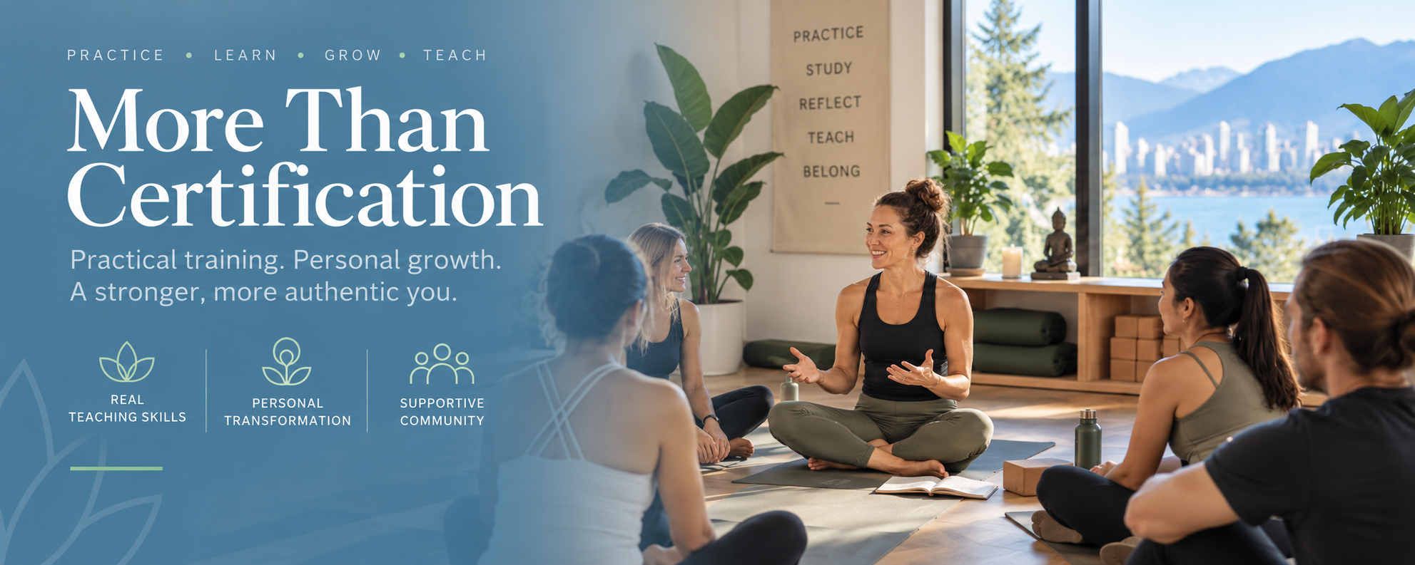 About Us more than certification yoga training in community